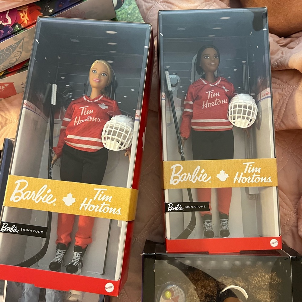 Tim Hortons barbie Canadian hockey